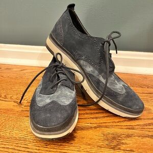 Hush Puppies Men's Blue Oxford Shoes